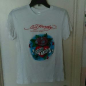 Ed Hardy Rhinestone Shirt - External Love